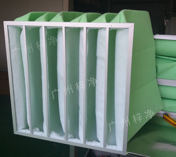 过滤棉袋式初效日皮免费视频具有风量大、阻力低、容尘量大特点。