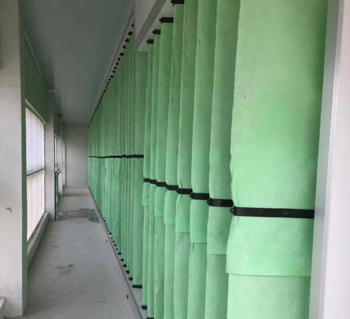 养殖防疫型空气日皮免费视频|养猪场初中高效日皮免费视频|箱式|组合式中效日皮免费视频安装现场实图